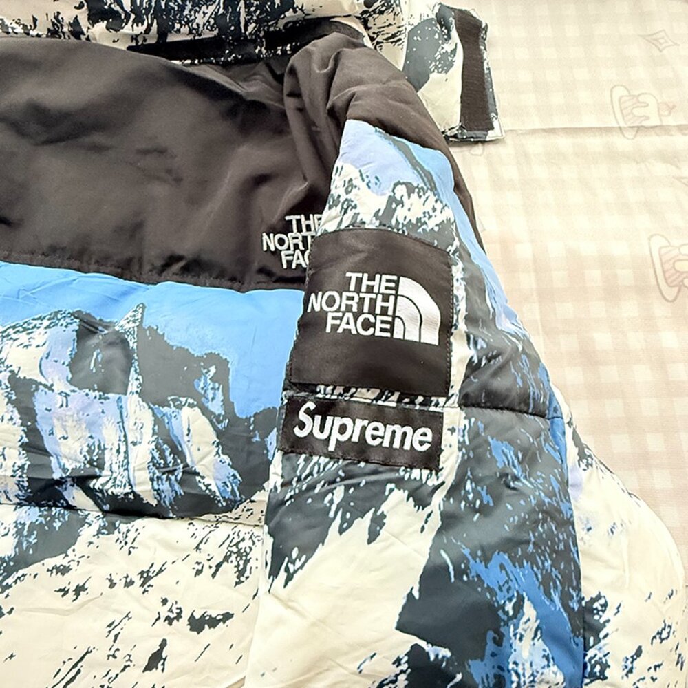 Supreme x The North Face TNF Snow Mountain Baltoro Down Jacket - Picture 9 of 11
